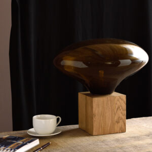 Lampa stołowa COCOON oliwkowa LGH0612