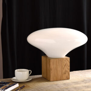 Lampa stołowa COCOON biała LGH0614