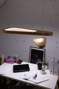 Lampa wisząca AVOCADO brązowa LGH0660 - 12 - gie el