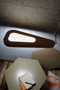 Lampa wisząca AVOCADO brązowa LGH0660 - 17 - gie el