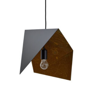 Lampa wisząca DUO BIRD II czarno rdzawa LGH0641 - 1 - gie el