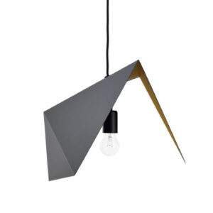 Lampa wisząca DUO BIRD II czarno rdzawa LGH0641 - 2 - gie el
