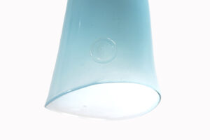 Lampa wisząca szklana HORN pastelowo turkusowa LGH0261 - 2 - gie el