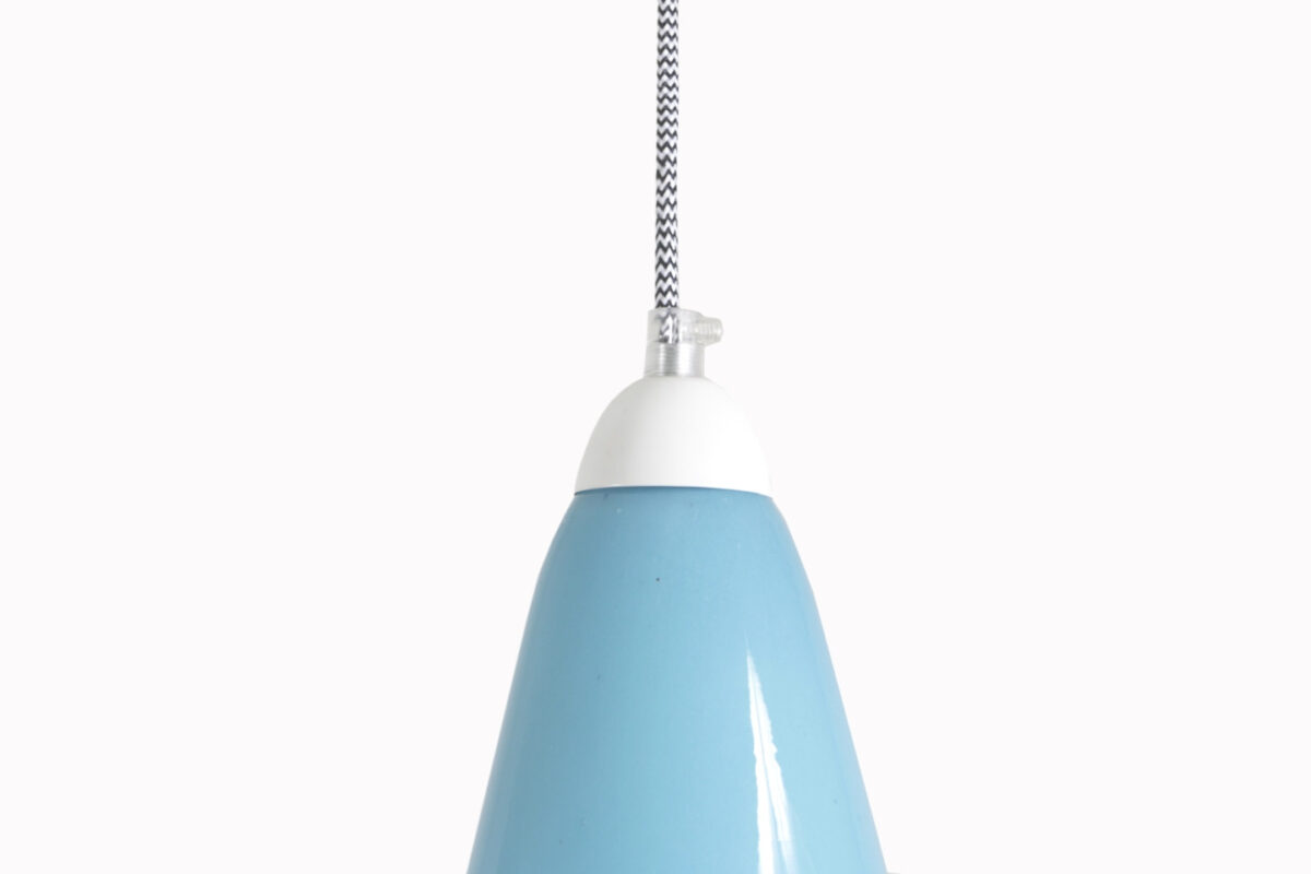 Lampa wisząca szklana HORN pastelowo turkusowa LGH0261 - 3 - gie el