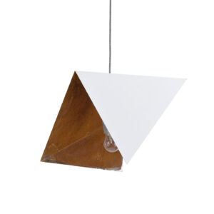 Lampa wisząca DUO BIRD II biało rdzawa LGH0643 - 4 - gie el