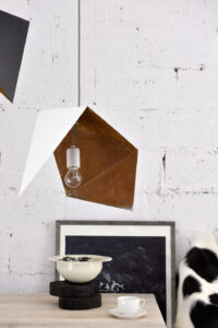 Lampa wisząca DUO BIRD II biało rdzawa LGH0643 - 9 - gie el