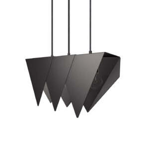 Lampa wisząca TRIO czarna LGH0770 - 3 - gie el