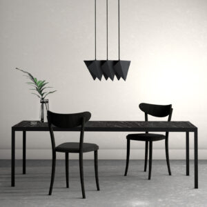 Lampa wisząca TRIO czarna LGH0770 - 9 - gie el