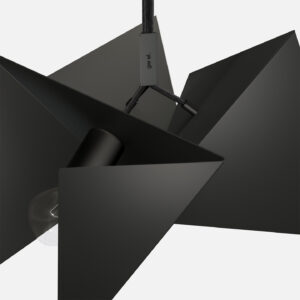 Lampa wisząca HANA czarna LGH0760 - 4 - gie el