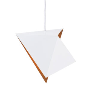 Lampa wisząca DUO BIRD I biało rdzawa LGH0642 - 4 - gie el