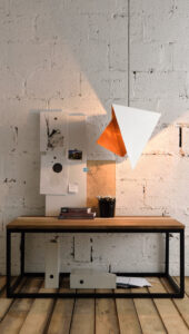 Lampa wisząca DUO BIRD I biało rdzawa LGH0642 - 9 - gie el