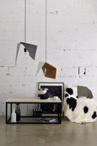 Lampa wisząca DUO BIRD I czarno rdzawa LGH0640 - 5 - gie el