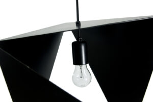 Lampa wisząca stalowa BIRD I czarna LGH0320 - 9 - gie el