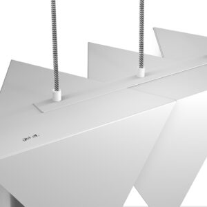 Lampa wisząca TRIO biała LGH0771 - 3 - gie el