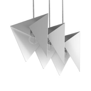 Lampa wisząca TRIO biała LGH0771 - 5 - gie el