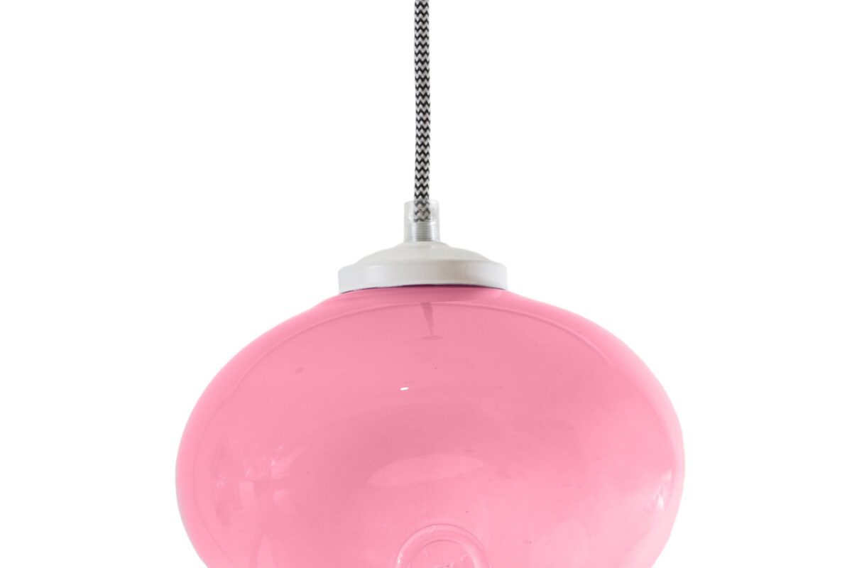 Lampa wisząca szklana MEDUSE royal pink LGH0252 - 1 - gie el