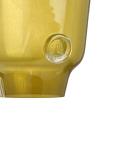 Lampa wisząca szklana BEE small oliwkowa LGH0062 - 4 - gie el