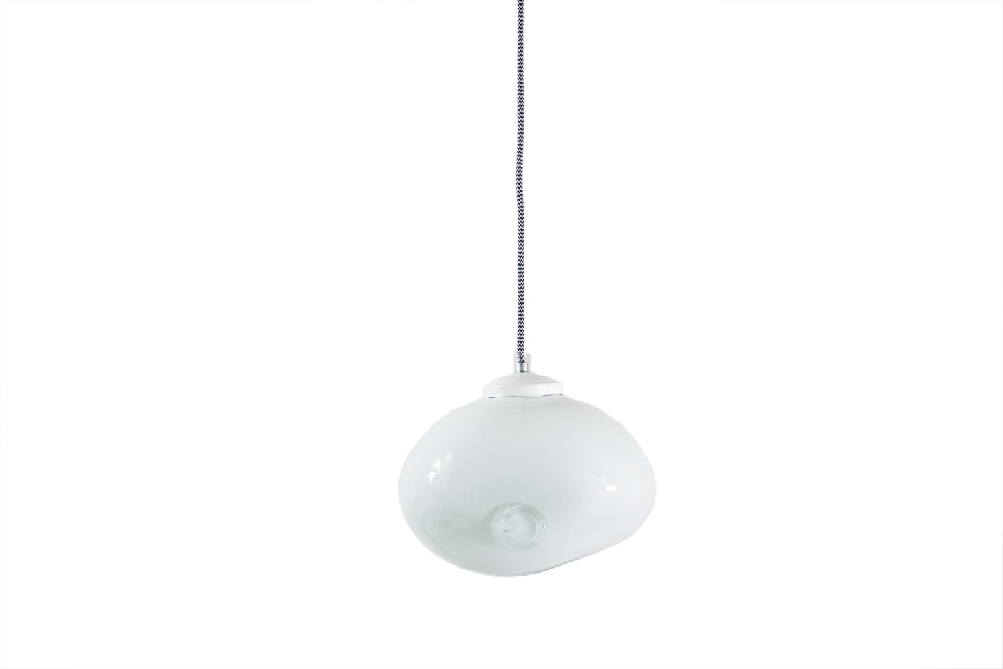 Lampa wisząca szklana MEDUSE snow white LGH0250 - 5 - gie el