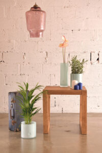 Lampa wisząca szklana BEE różowa LGH0491 - 7 - gie el