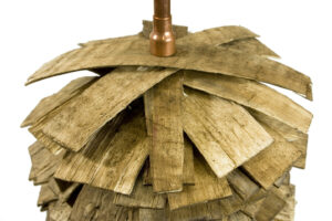 Lampa podłogowa drewniana SHINGLE big LGH0243 - 1 - gie el