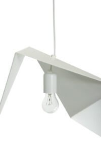 Lampa wisząca stalowa BIRD I biała LGH0321 - 1 - gie el