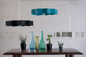 Lampa wisząca stalowa STAR ciemnoturkusowa LGH0534 - 2 - gie el