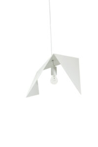 Lampa wisząca stalowa BIRD II biała LGH0311 - 1 - gie el