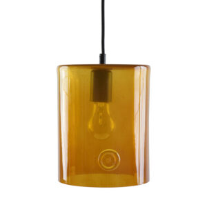 Lampa wisząca szklana NEO II miodowa LGH0410 - 1 - gie el