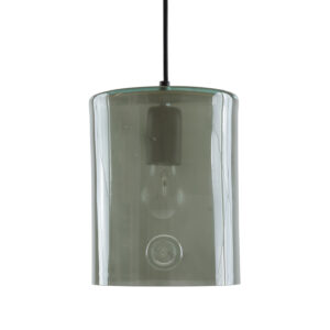 Lampa wisząca szklana NEO II szara LGH0413 - 1 - gie el