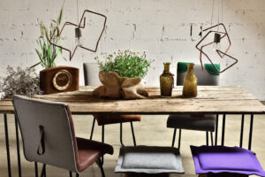 Lampa wisząca miedziana z rurek SPIDER I LGH0431 - 3 - gie el