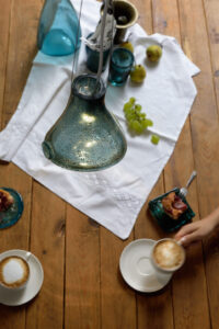 Lampa wisząca DROP turkusowa LGH0630 - 3 - gie el