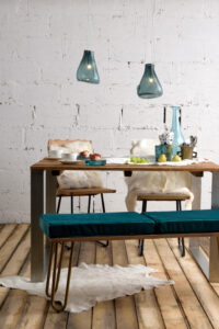 Lampa wisząca DROP turkusowa LGH0630 - 4 - gie el