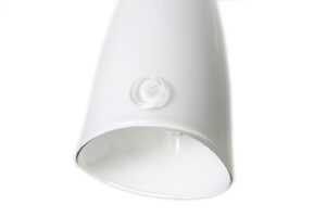 Lampa wisząca szklana HORN biała LGH0260 - 4 - gie el