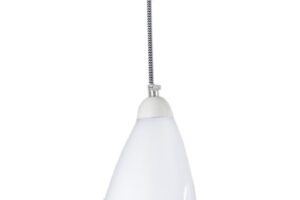 Lampa wisząca szklana HORN biała LGH0260 - 5 - gie el