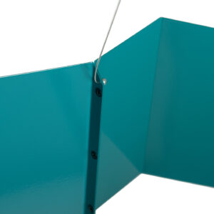 Lampa wisząca stalowa STAR big ciemnoturkusowa LGH0544 - 1 - gie el