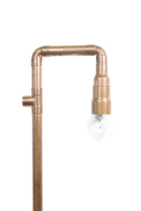 Lampa ścienna miedziana z rurek WAND LGH0270 - 1 - gie el