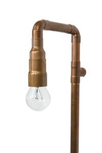 Lampa ścienna miedziana z rurek WAND LGH0270 - 5 - gie el