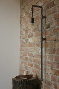 Lampa ścienna stalowa WAND z rurek czarna LGH0281 - 2 - gie el