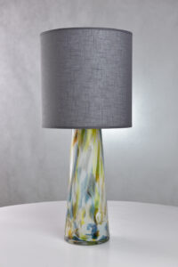 Lampa stołowa szklana z abażurem VOLCANO I LGH0582 - 2 - gie el