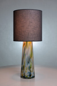 Lampa stołowa szklana z abażurem VOLCANO I LGH0582 - 4 - gie el