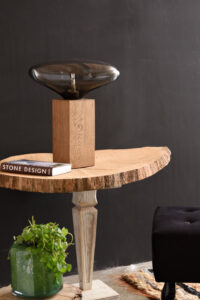 Lampa stołowa COCOON BIG szara LGH0617 - 3 - gie el