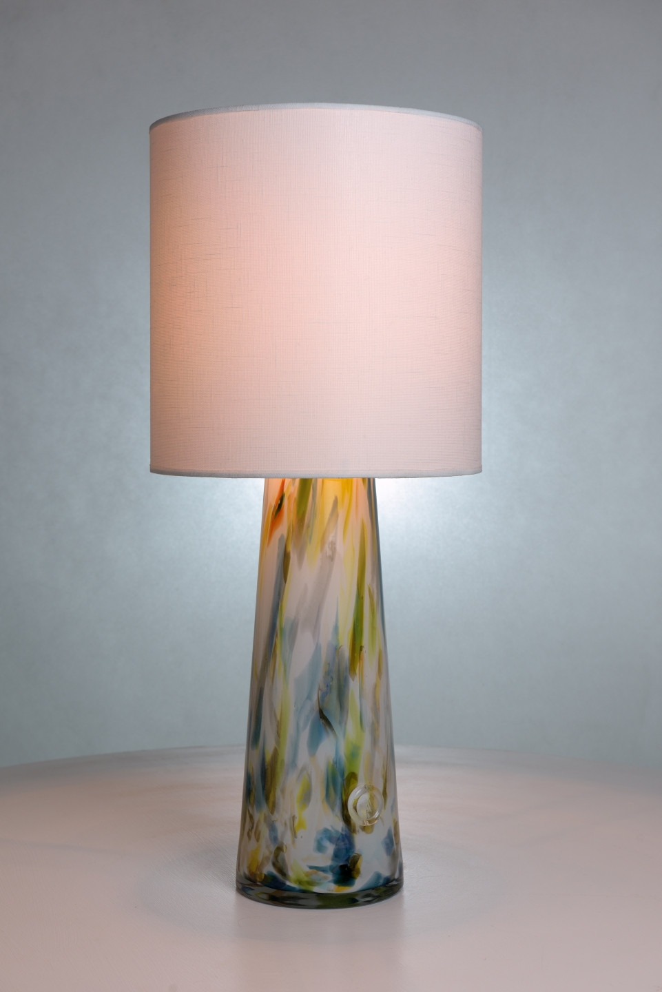 Lampa stołowa szklana z abażurem VOLCANO I LGH0583 - 4 - gie el