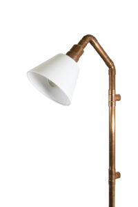 Lampa ścienna miedziana z rurek WAND z abażurem LGH0273 - 3 - gie el