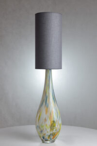 Lampa stołowa szklana z abażurem ROCKET LGH0588 - 2 - gie el