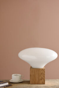 Lampa stołowa COCOON biała LGH0614 - 2 - gie el