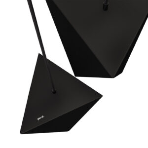 Żyrandol SPIRAL 7 czarny LGH0781 - 1 - gie el