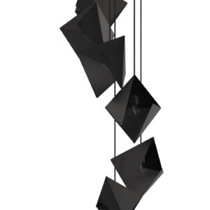 Żyrandol SPIRAL 7 czarny LGH0781 - 3 - gie el