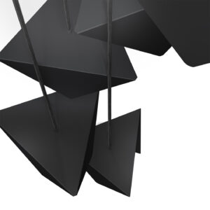 Żyrandol SPIRAL 7 czarny LGH0781 - 6 - gie el