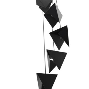 Żyrandol SPIRAL 5 czarny LGH0780 - 3 - gie el