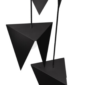 Żyrandol SPIRAL 5 czarny LGH0780 - 4 - gie el